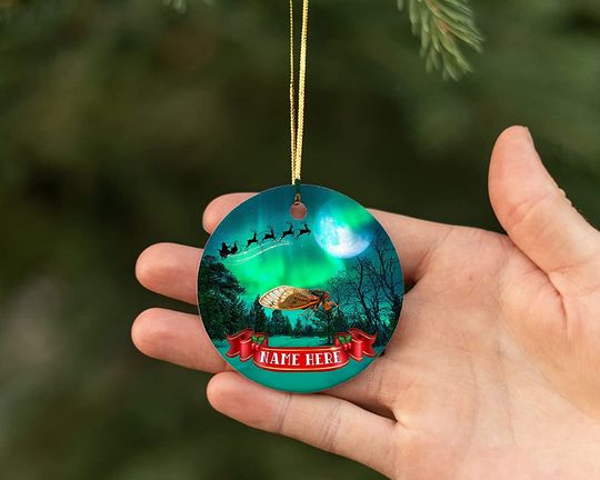 Personalized Cicada Christmas 2021 Ornament