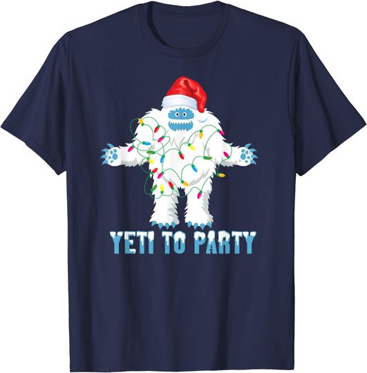 Discover Christmas Yeti To Party Yeti for Christmas T Shirt