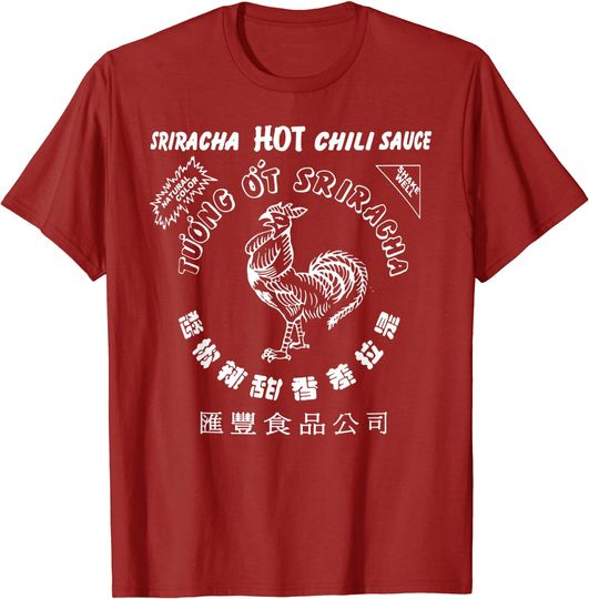Sriracha  Hot Chili-Sauce Men's Graphic T-Shirt T-Shirt