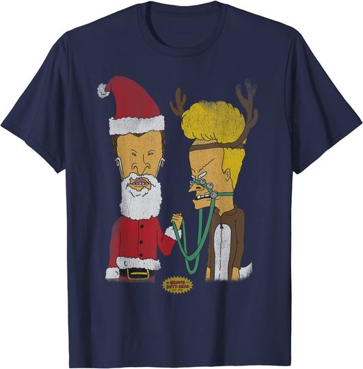 Beavis and Butthead T-Shirt Christmas