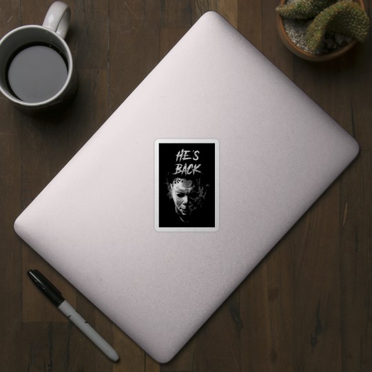 He's Back - Michael Myers - Sticker
