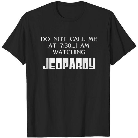 Jeopardy Shirt