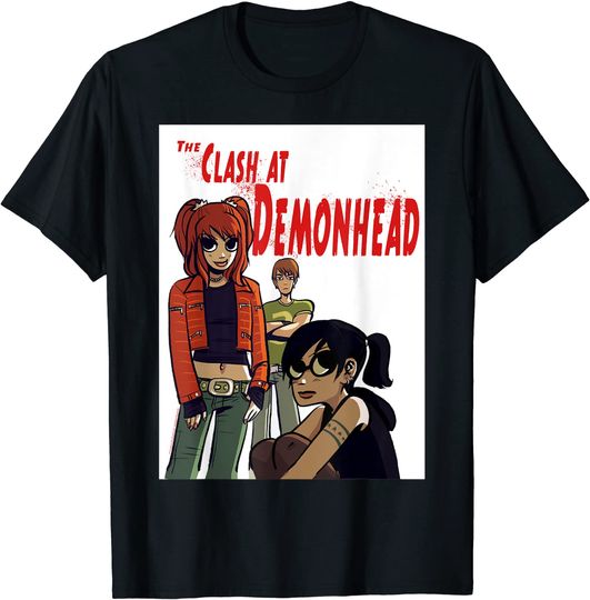 Scott Pilgrim T-shirt The World The Clash At Demonhead Band