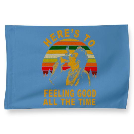 Seinfeld Here's To Feeling Good All The Time Kramer House Flag
