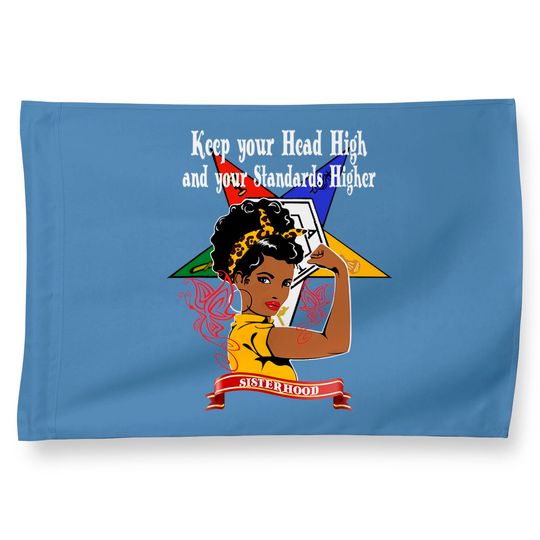 Order Of The Eastern Star Oes Sisterhood Keep Your Head High House Flag