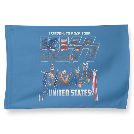 Kiss Rock Band House Flag