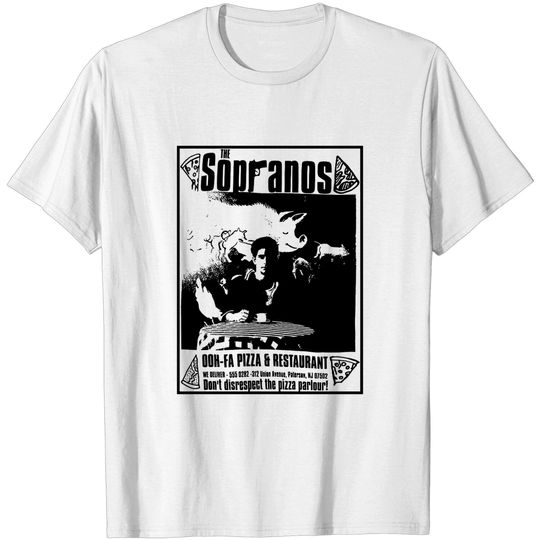 The Sopranos Ooh-Fa Pizza T-Shirts