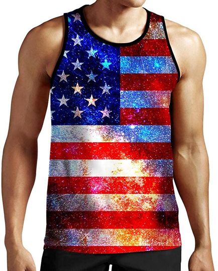 Discover Apparel American Flag Tank Top