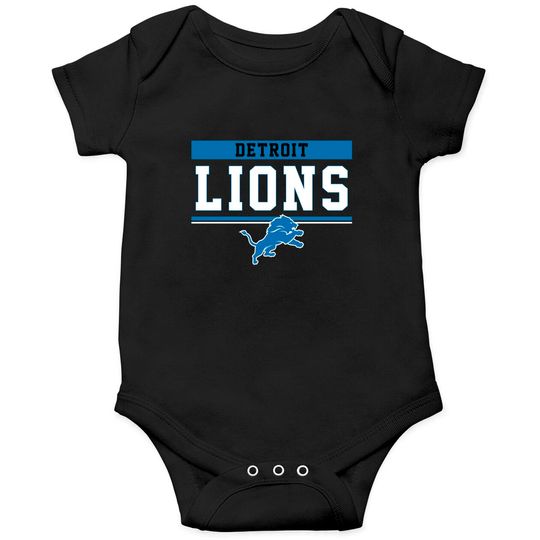 Team Fan Detroit Lions Onesie