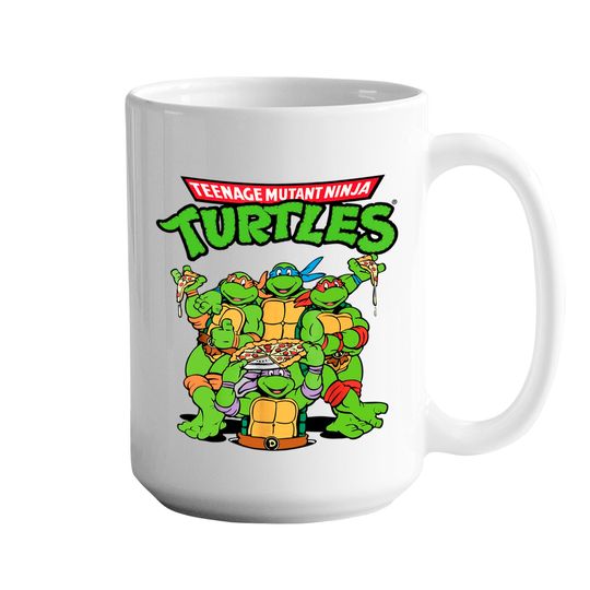 Teenage Mutant Ninja Turtles Pizza Crew Mugs