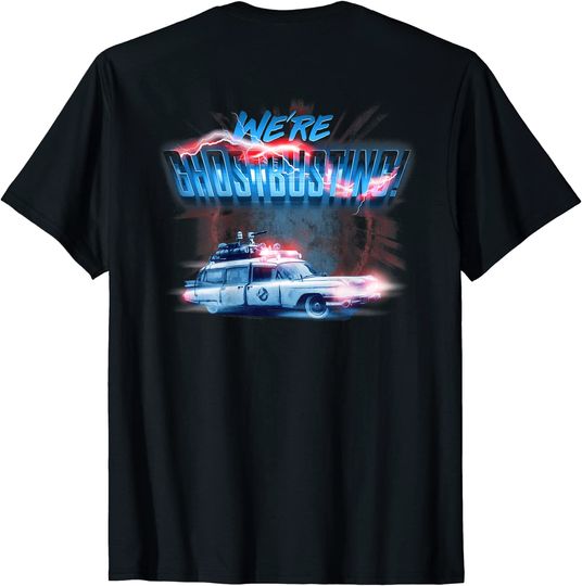Ghost Silhouette T-Shirt Ghostbusters: Afterlife Ghostbusting Glow Ecto-1