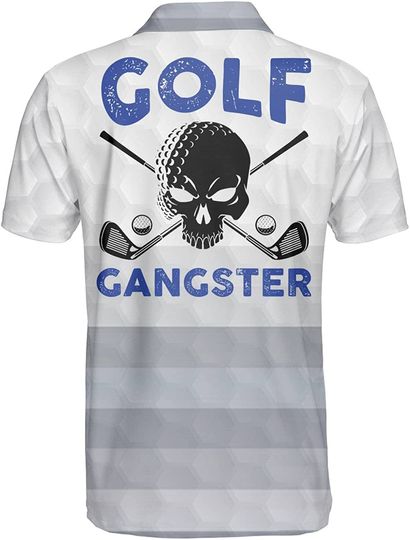 Skull Goft 3D Printed Polo Shirt