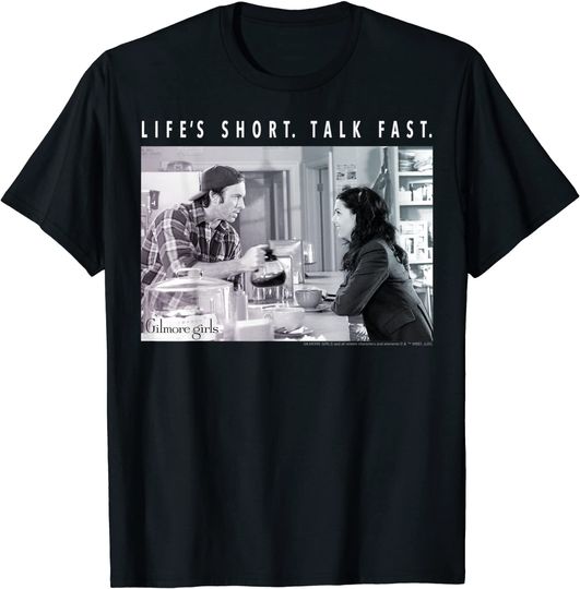 Gilmore Girls Luke And Lorelai Life's Short Talk Fast T-Shirt