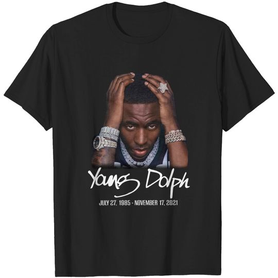 Men - Rip Young Dolph shirt 1985-2021 Young Dolph TShirt