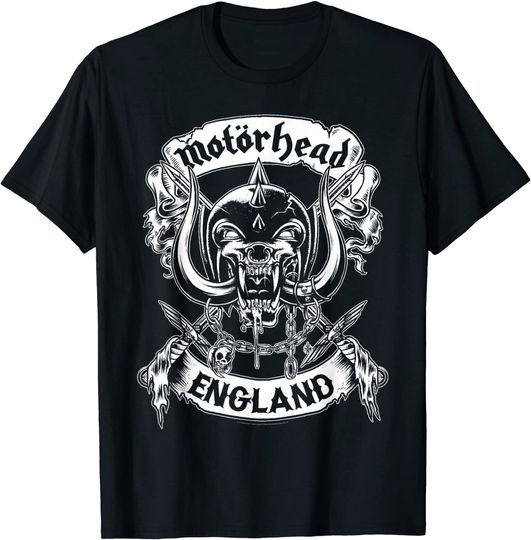 Motorhead T-Shirt England Crossed Swords
