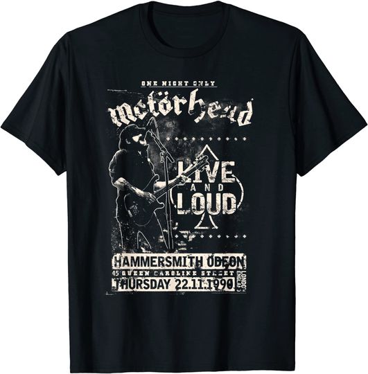 Motorhead T-Shirt Live & Loud