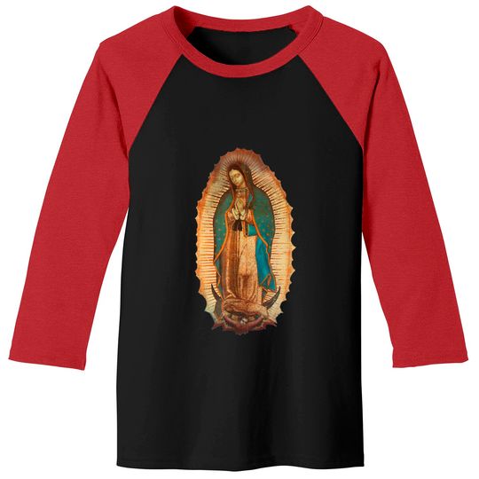 Our Lady Of Guadalupe Baseball Tee