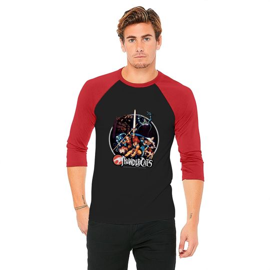 Thundercat Merch Baseball Tee Group Shot Vintage Circle