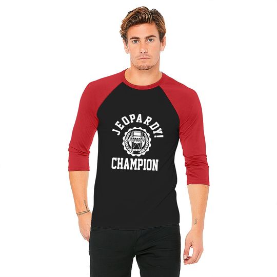 Jeopardy Champion Baseball Tee