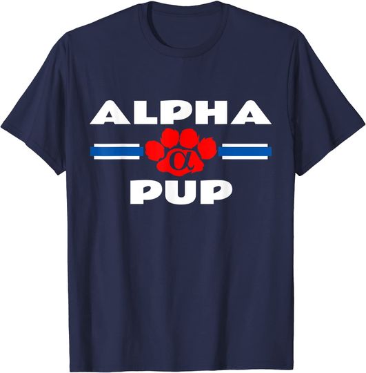Mens Alpha Pup Gay Leather Fetish Puppy Play BDSM Guys T-shirt