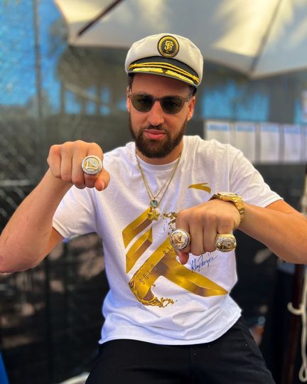 Klay Thompson Gold Blooded Signature Shirt,