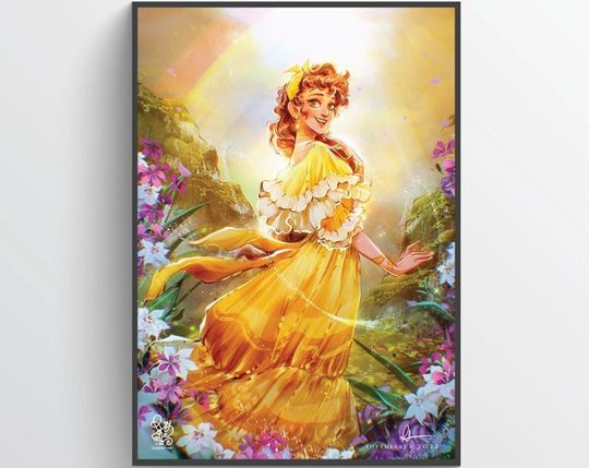 ENCANTO PEPA DISNEY Fan Art 2022 Poster