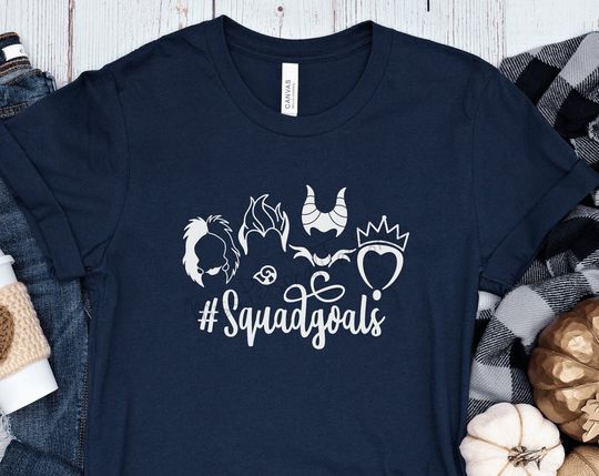 Discover Disney Villain Squad Goals Shirt