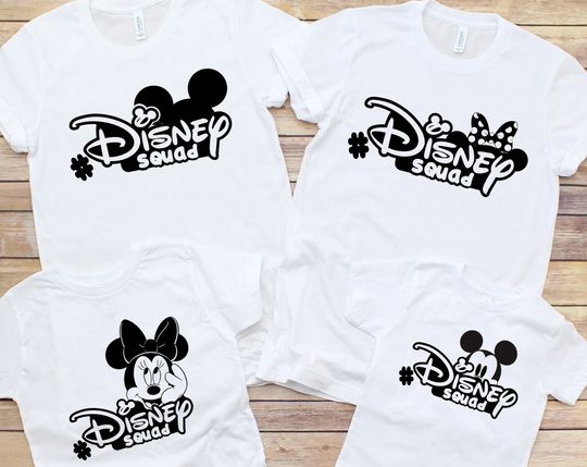Disney Squad Shirt, Mickey Mouse Shirt, Disney Squad tee, Disney Shirt