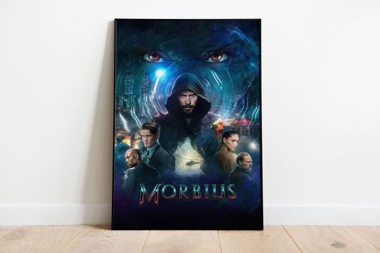 Morbius Print 2022 Wall Art, Disney Poster, Marvel Poster