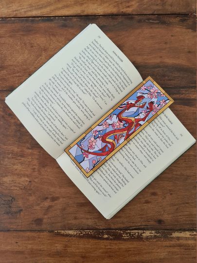 Mushu Bookmark, Disney Companion, Mulan, Eddie Murphy