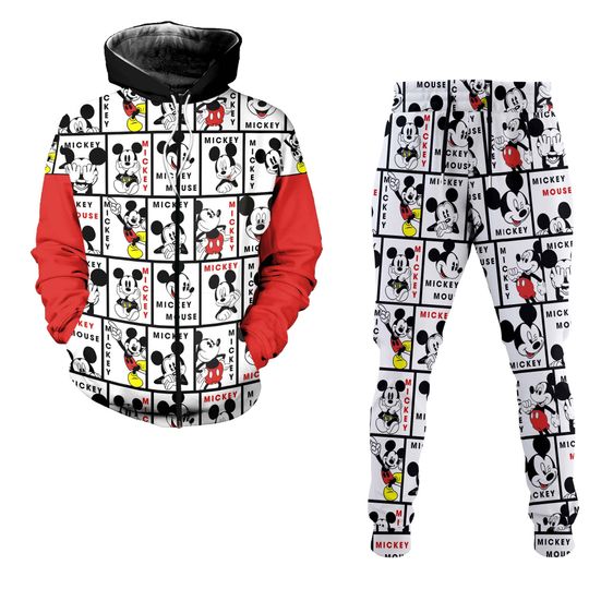 Mickey Mouse Disney 3D Printed Hoodie