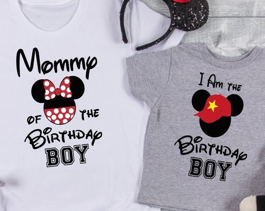 Disney Birthday Boy Shirts Birthday 2022 Shirt | Custom Birthday Shirts
