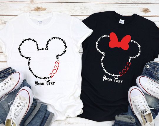 Discover Cute Mickey-Minnie Disneyworld Custom Shirts, Disney Themed Trip Shirts