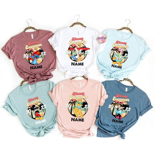 Disney Summer 2022 shirt, Disney Vacation shirt