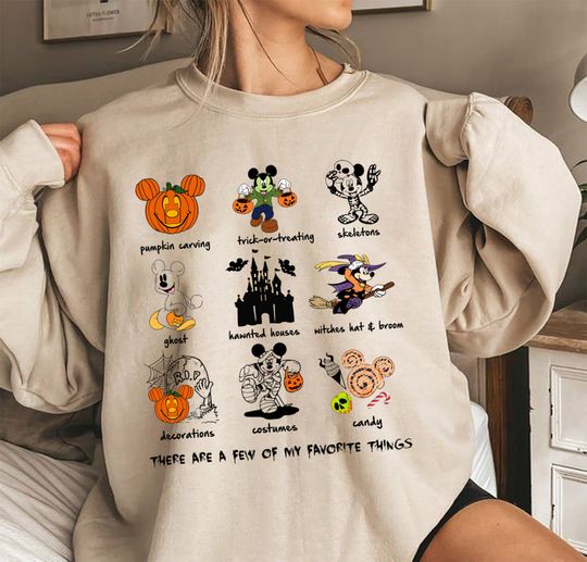 Disney Mickey Halloween Sweatshirt