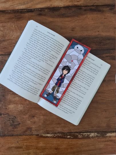 Big Hero 6 Bookmark, Disney Classic, Baymax and Hiro, Are you satisfied with your care