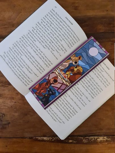 Lady and the Tramp Bookmark, Disney Classic, Trusty and Jock