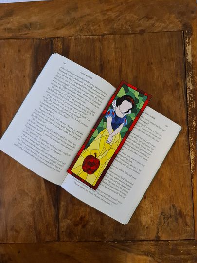 Snowwhite Bookmark, Disney Princess, Once there was a Princess