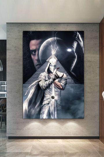 Moon Knight TV Show Character Poster, Disney Poster