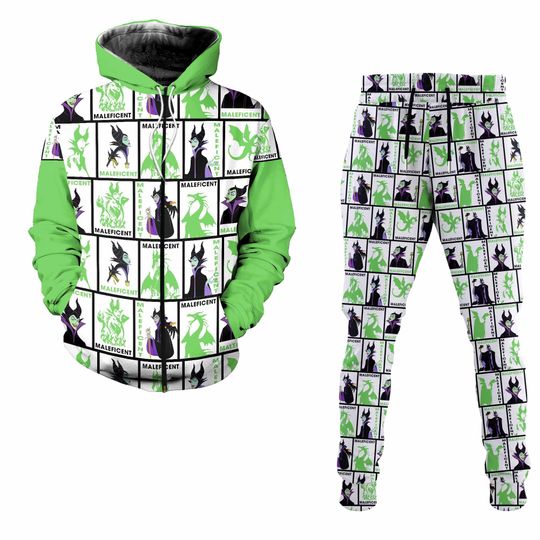 Discover Maleficent Villains Disney 3D Printed Hoodie