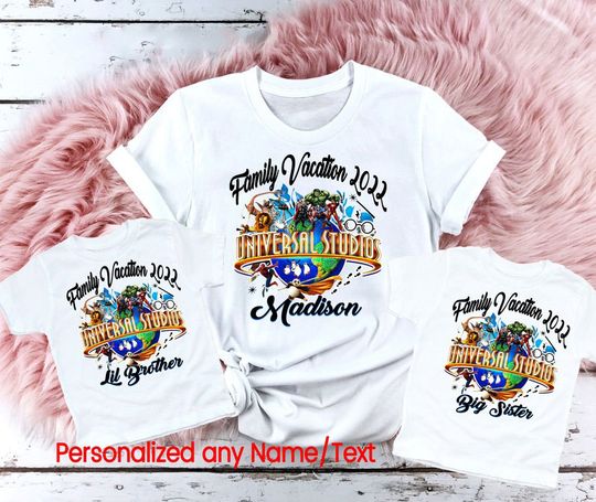 Discover Universal Studios Family Vacation Trip 2022 T-Shirt