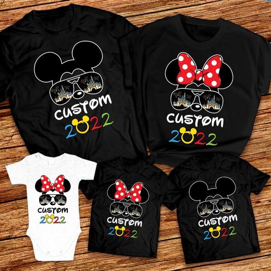 Discover 2022 Disney Vacation Family Matching T-Shirt