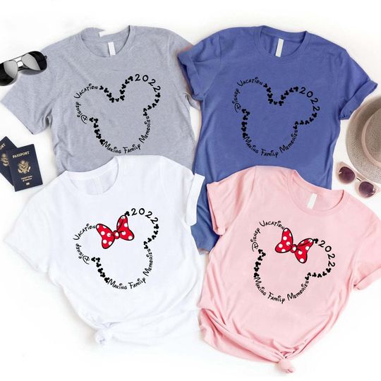 Discover Custom 2022 Disneyland Vacation Family Matching T Shirt