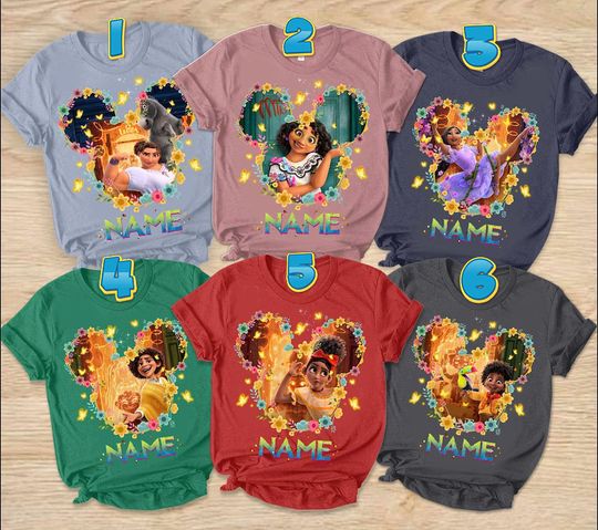 Encanto Disney Family Mirabel Madrigal Family T Shirt