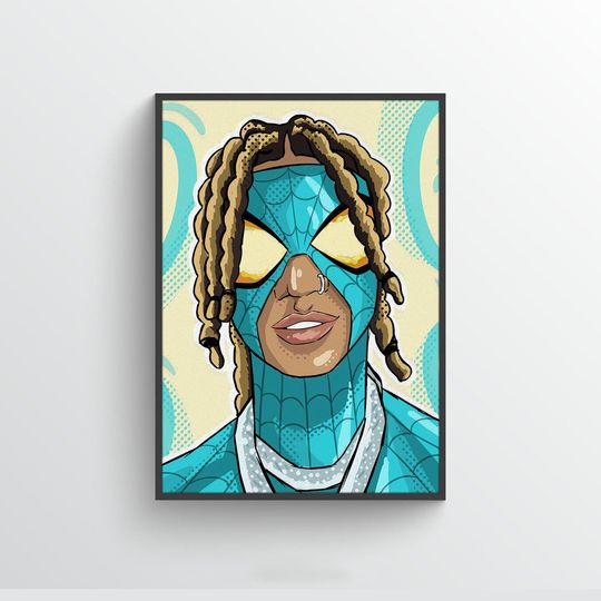 Metro Boomin SPIDER-MAN ACROSS THE SPIDER-VERSE (Swae Lee) Poster