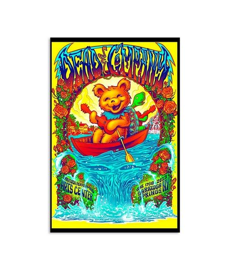 Discover Dead And Company June 17-18 2023 Saratoga Springs, NY Poster
