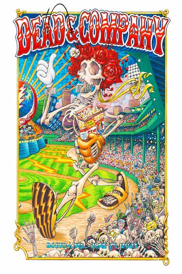 Dead And Company Fenway June 24, 25 2023 Poster ,Custom Poster