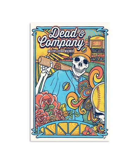 Discover Dead And Company June 21 2023 New Your, NY Vip Poster
