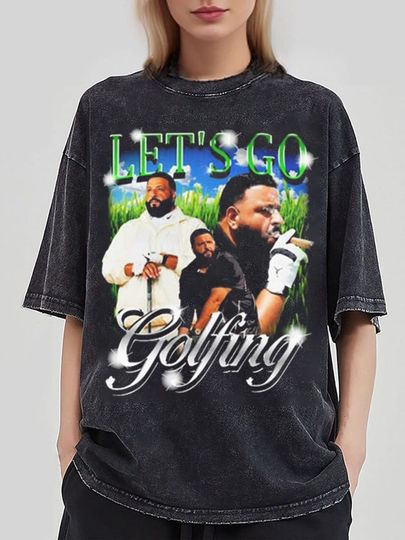 Discover Lets Go Golfing Dj Khaled T-shirt, God Did Shirt, DJ Khaled Golfing Sweatshirt, Dj Khaled Merch, DJ Khaled Homage Shirt, Dj Khaled Fan Gift