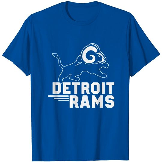 Discover Detroit Rams Tee - AFC Champion Shirt, Vintage Shirt, Fan Shirt